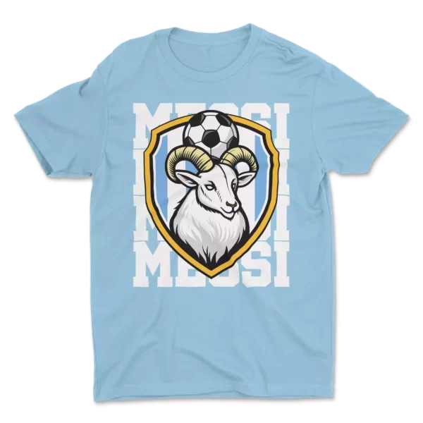Messi Goat Blue T-Shirt