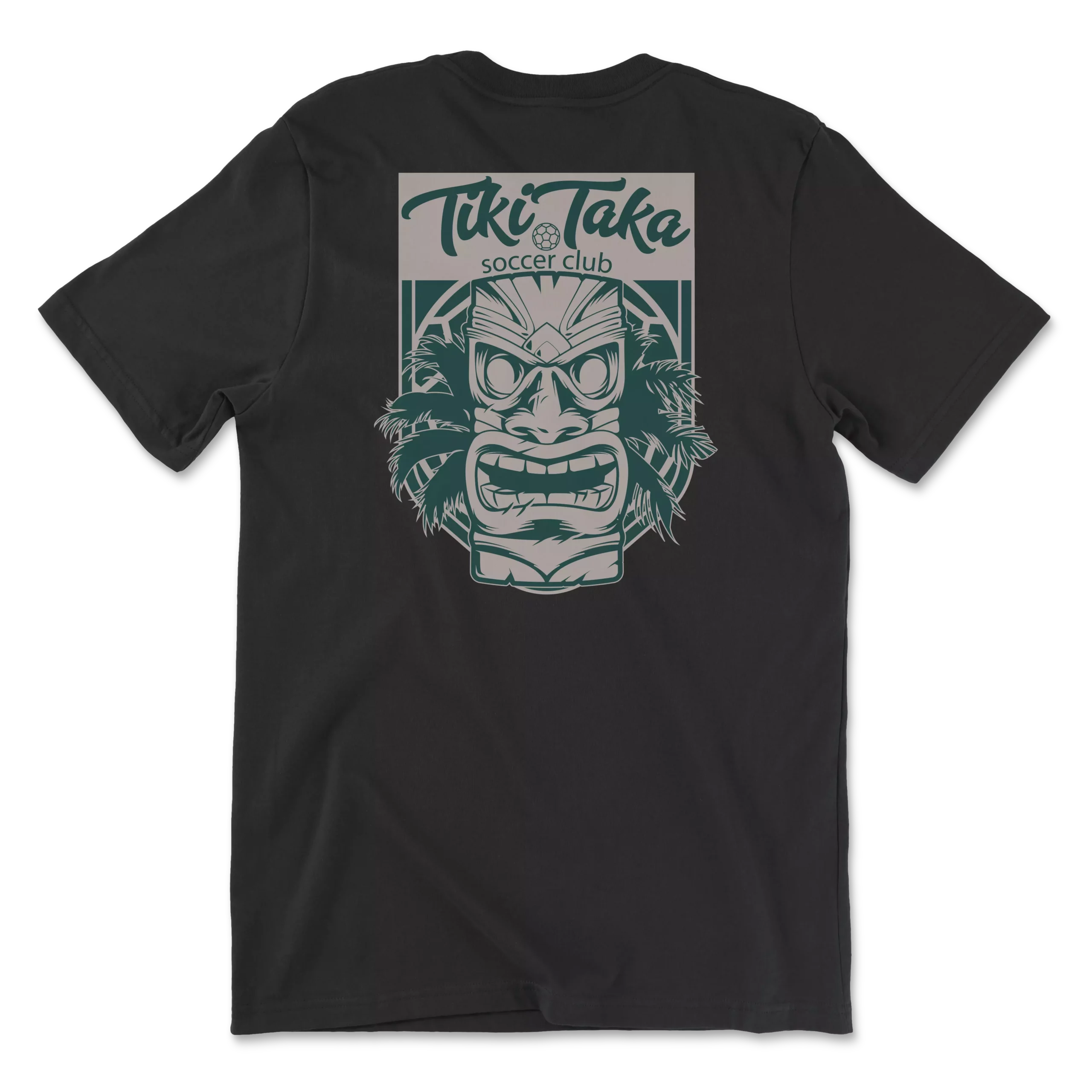 Tiki Taka Black T-Shirt