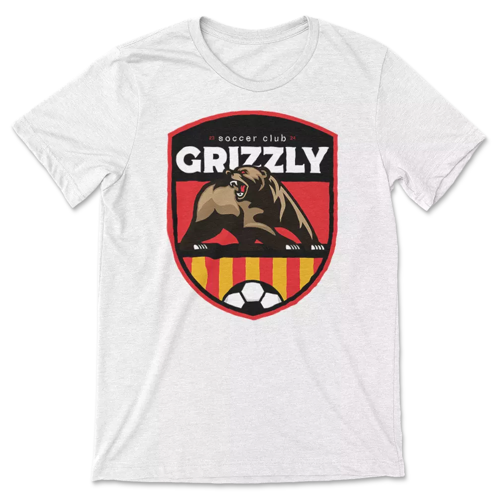 Grizzley Soccer Team - White